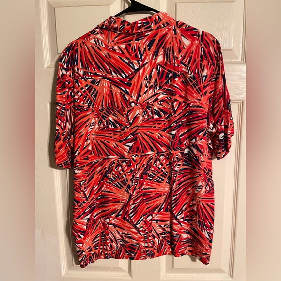 Men’s NWT Perry Ellis Short Sleeve Buttondown Shirt - Picture 2 of 2